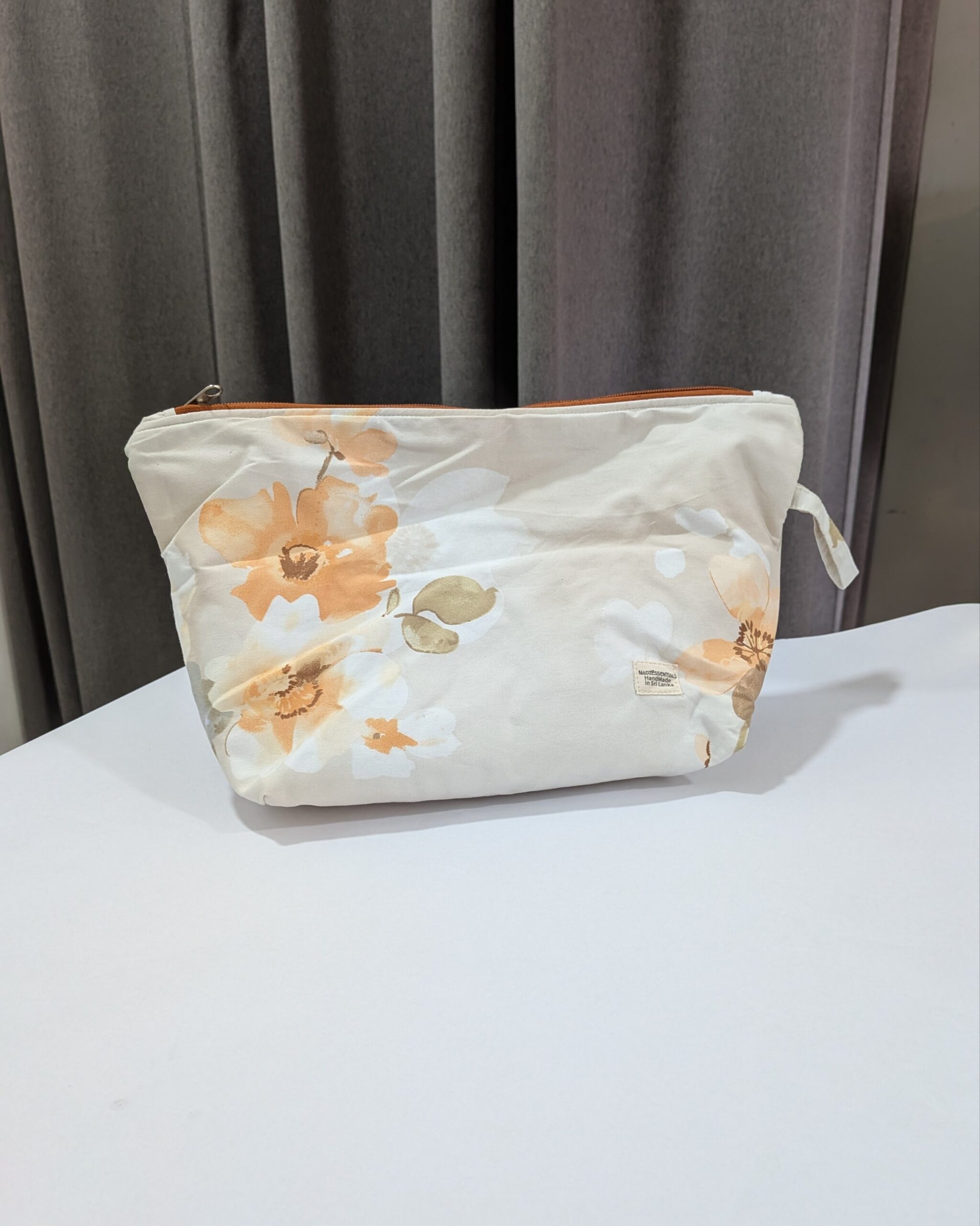 Essential Zipper Pouch – Handcrafted spacious Purse | Sustainable Upcycled Pouch - Image 12