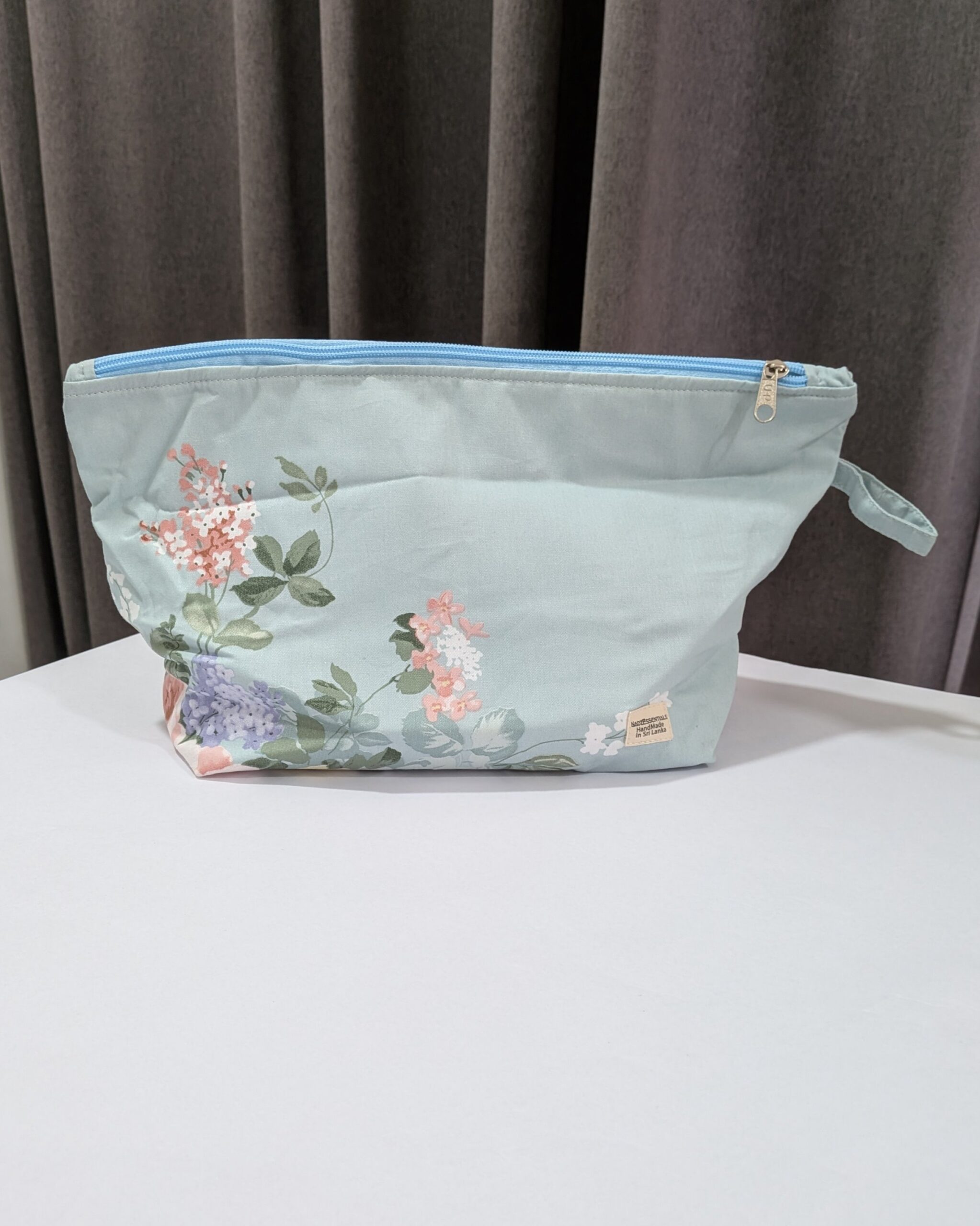 Essential Zipper Pouch – Handcrafted spacious Purse | Sustainable Upcycled Pouch - Image 6