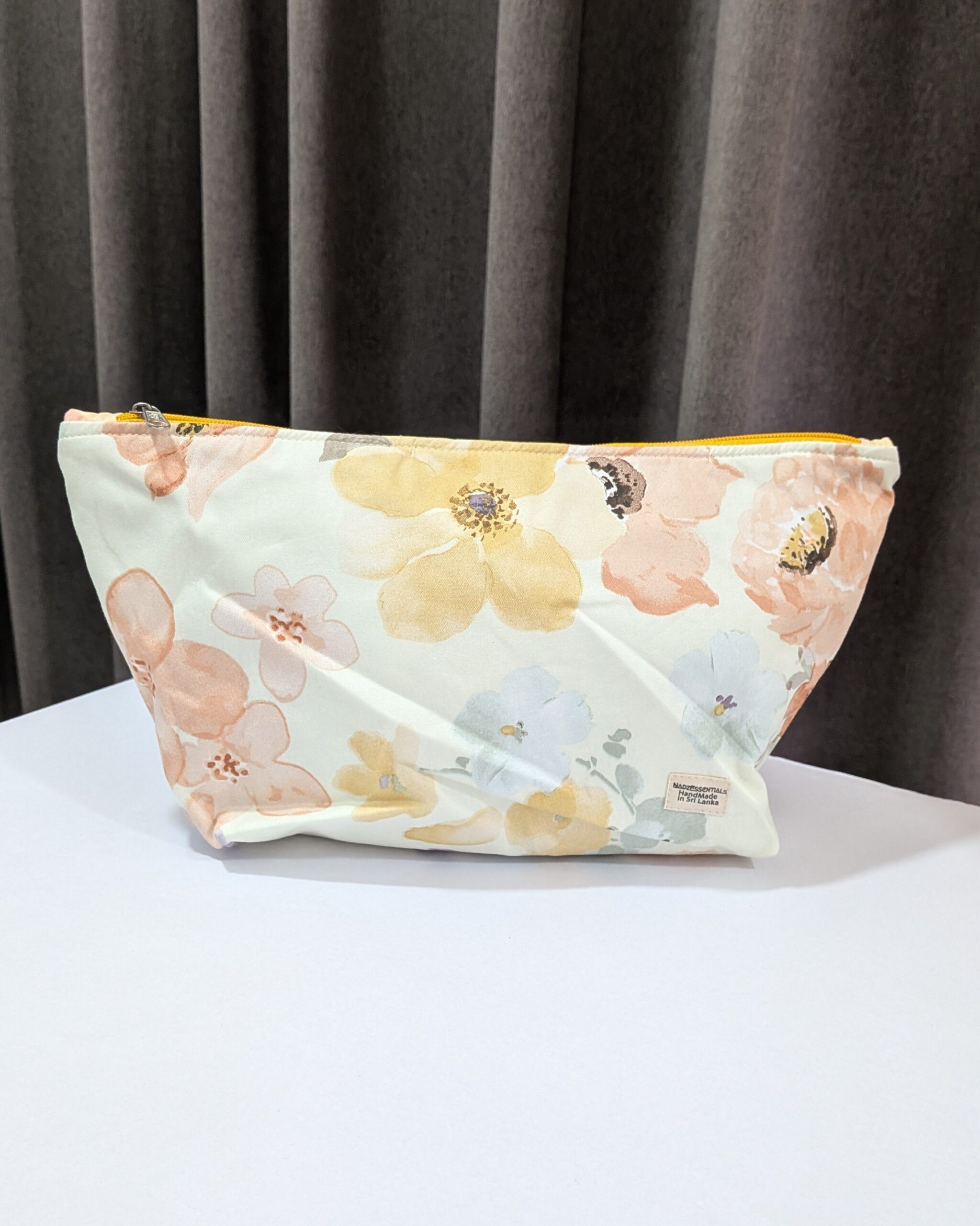 Essential Zipper Pouch – Handcrafted spacious Purse | Sustainable Upcycled Pouch - Image 11