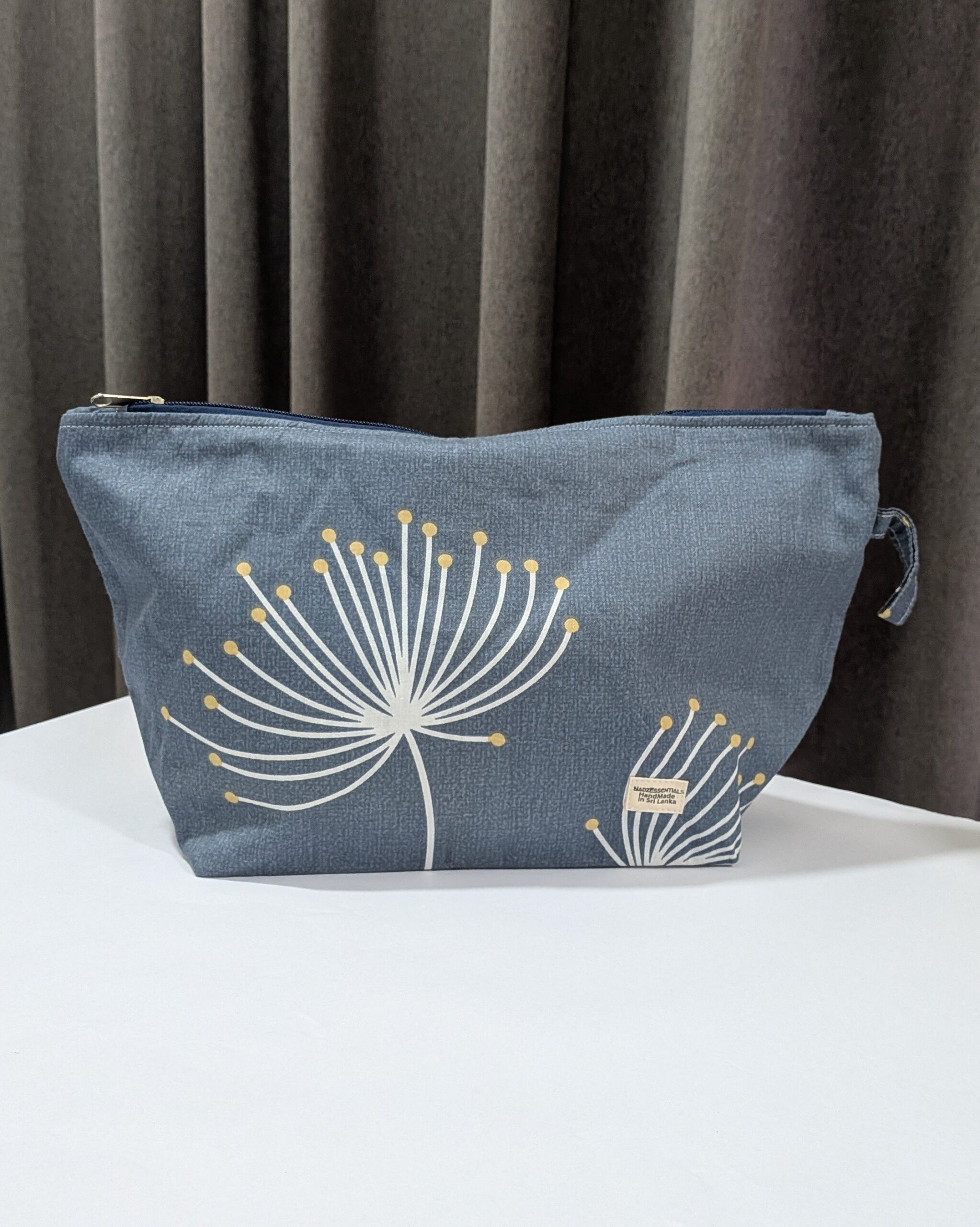 Essential Zipper Pouch – Handcrafted spacious Purse | Sustainable Upcycled Pouch - Image 10