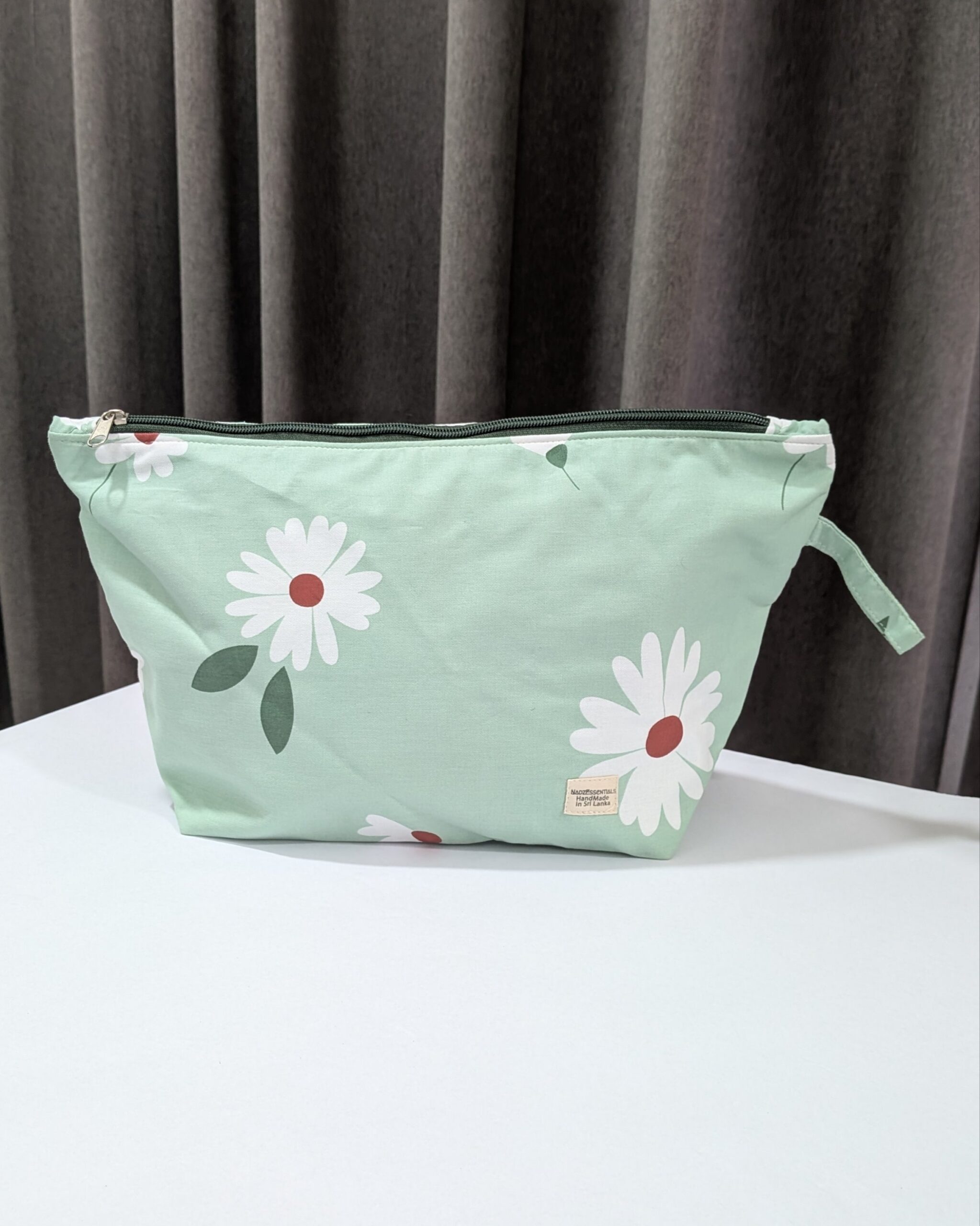 Essential Zipper Pouch – Handcrafted spacious Purse | Sustainable Upcycled Pouch - Image 15